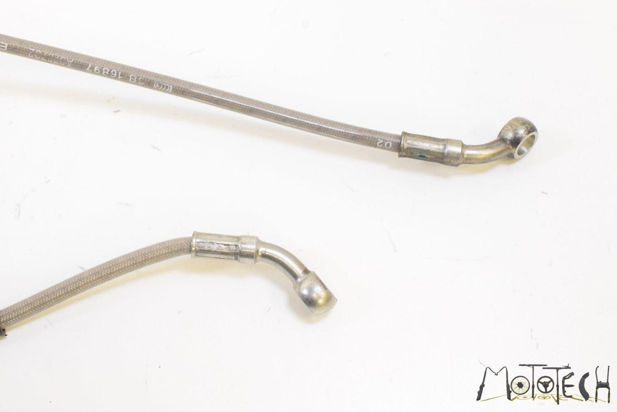 2016 Aprilia CAPONORD 1200 RALLY Front ABS Brake Line Hose Tube SET 2B001144 {{ shop.shopifyCountryName }} - Mototech271
