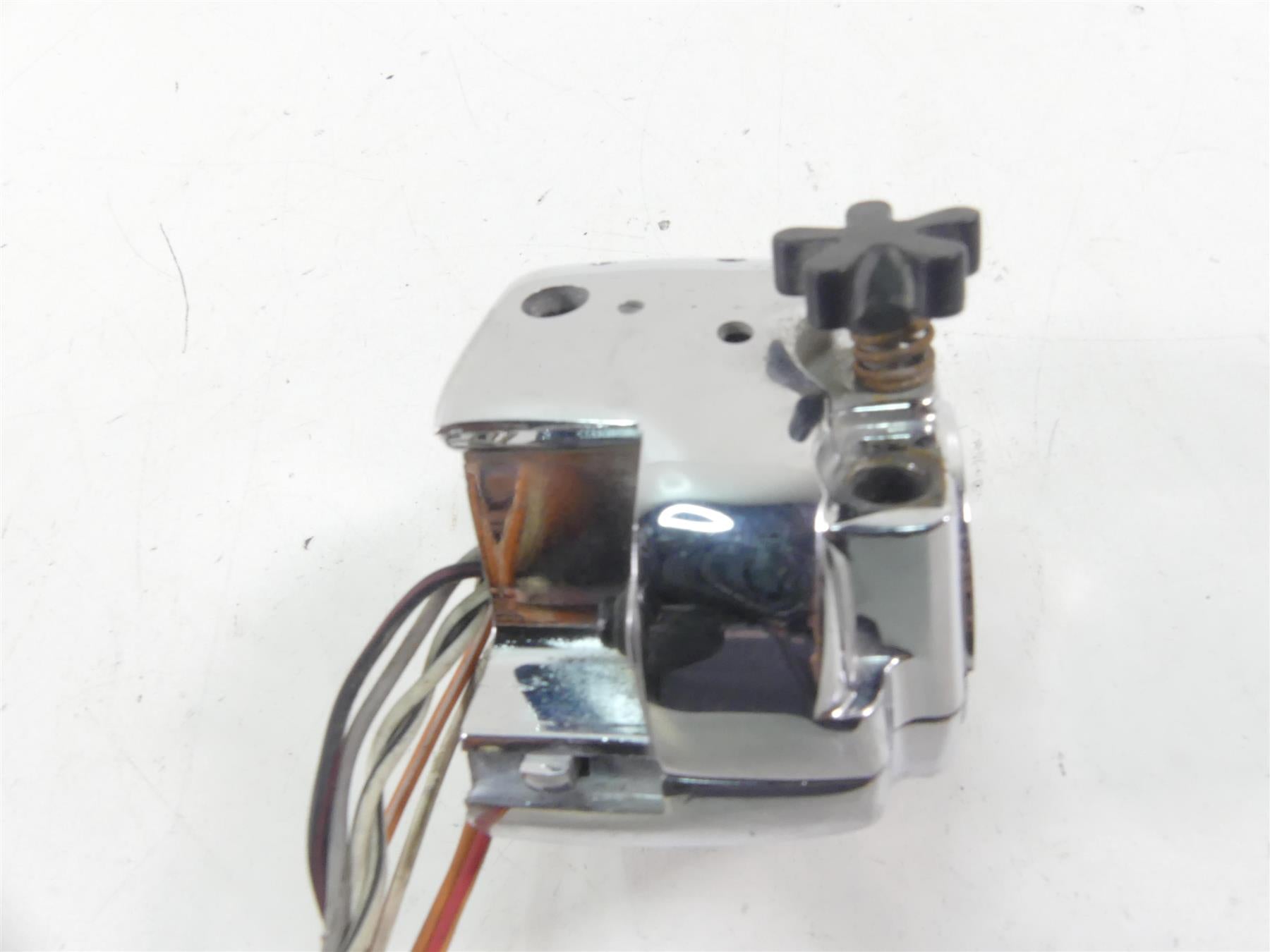 2004 Harley FXDWGI Dyna Wide Glide Chrome Hand Control Switch Set 71682-06A {{ shop.shopifyCountryName }} - Mototech271