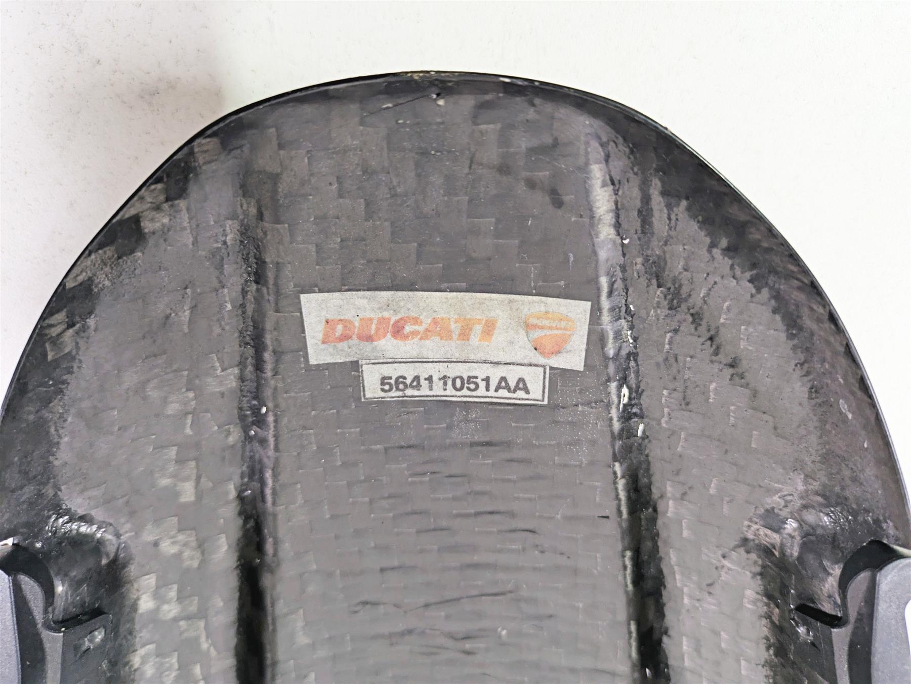 2013 Ducati Hypermotard 821 SP Lower Front Fender Carbon Fiber 56411051AA {{ shop.shopifyCountryName }} - Mototech271