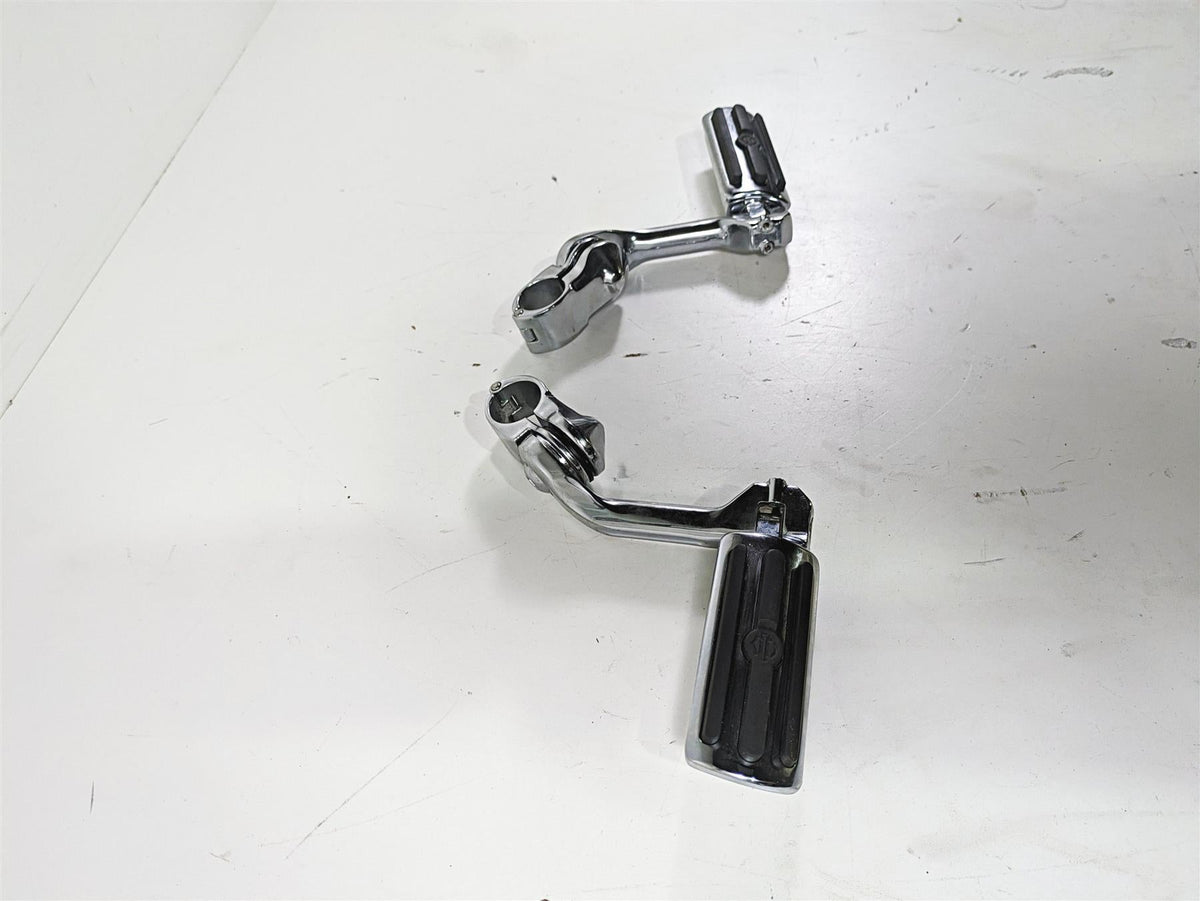 2008 Harley Touring FLHTCU E-Glide 105TH Oem Adjustable Chrome Highway Pegs {{ shop.shopifyCountryName }} - Mototech271