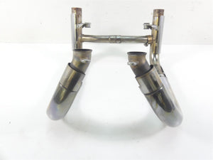 2002 Triumph Bonneville America Exhaust Pipe Header Set  T2208487 T2208488