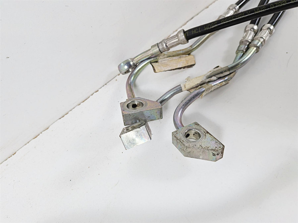 2014 Harley Touring FLHTK Electra Glide Front & Rear Abs Brake Lines 41800544-Mototech271