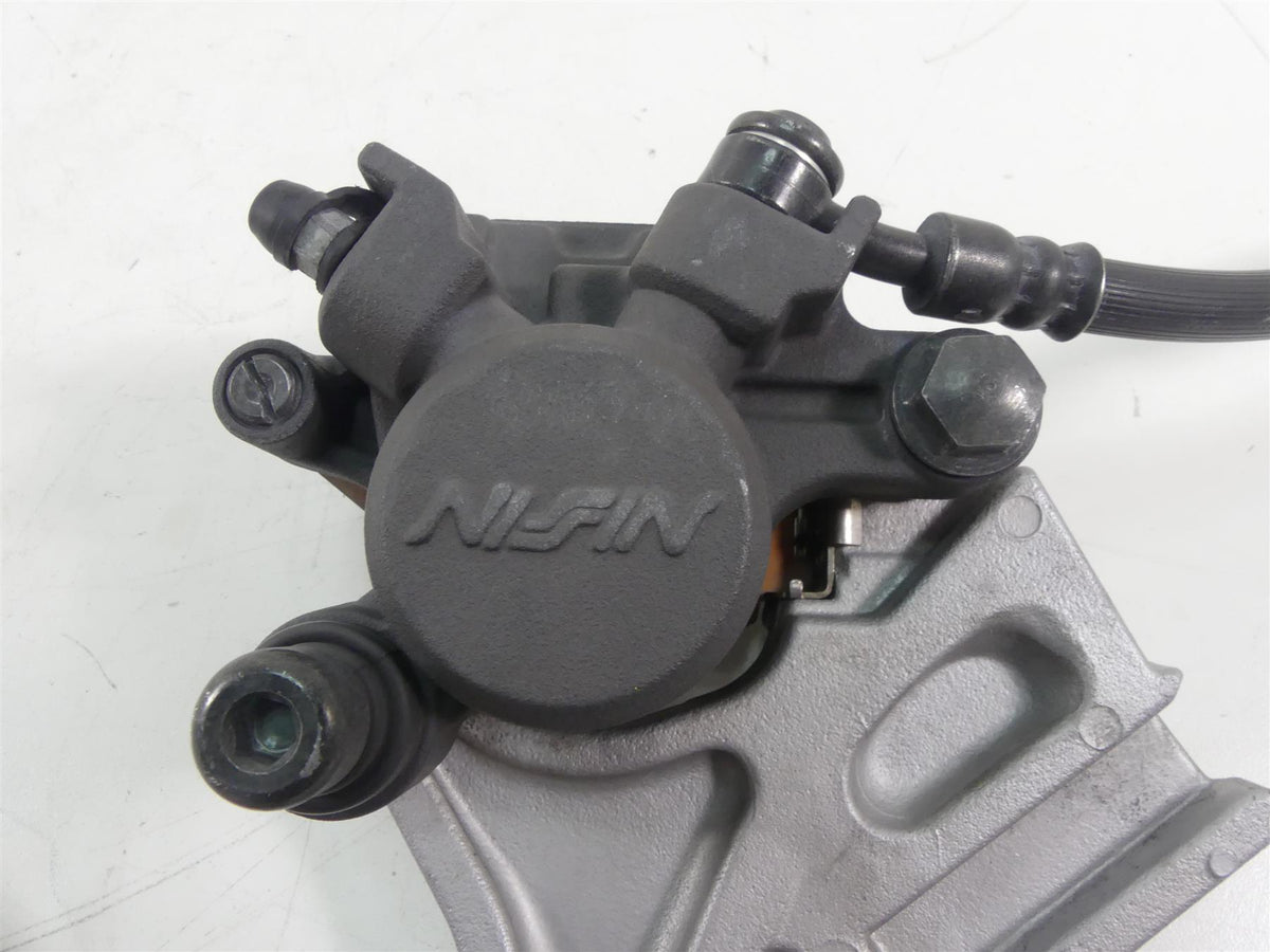 2015 Yamaha MT09 FZ09 Rear Nissin Brake Caliper & Bracket 1RC-2580W-00-00 {{ shop.shopifyCountryName }} - Mototech271