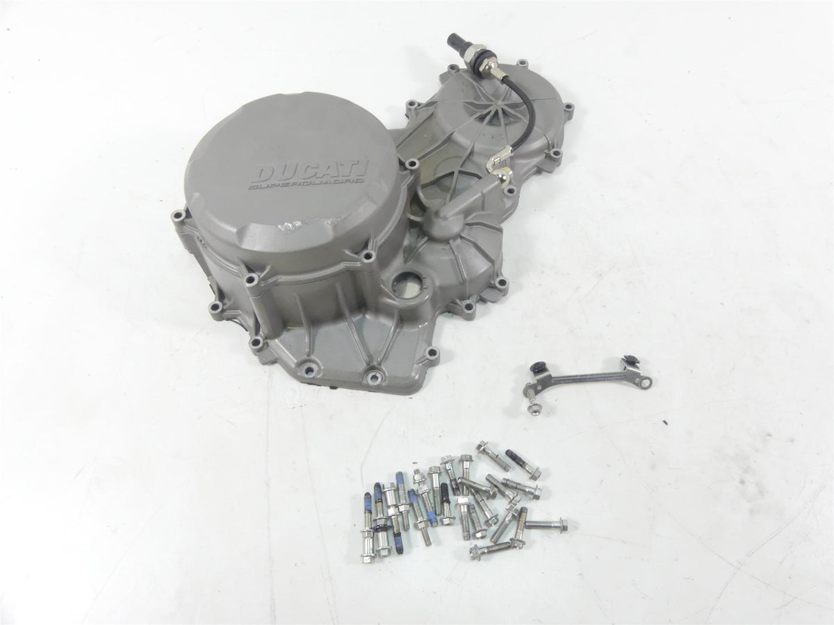 2020 Ducati Panigale V2 Engine Motor Side Clutch Cover 24311491A 24321531A {{ shop.shopifyCountryName }} - Mototech271
