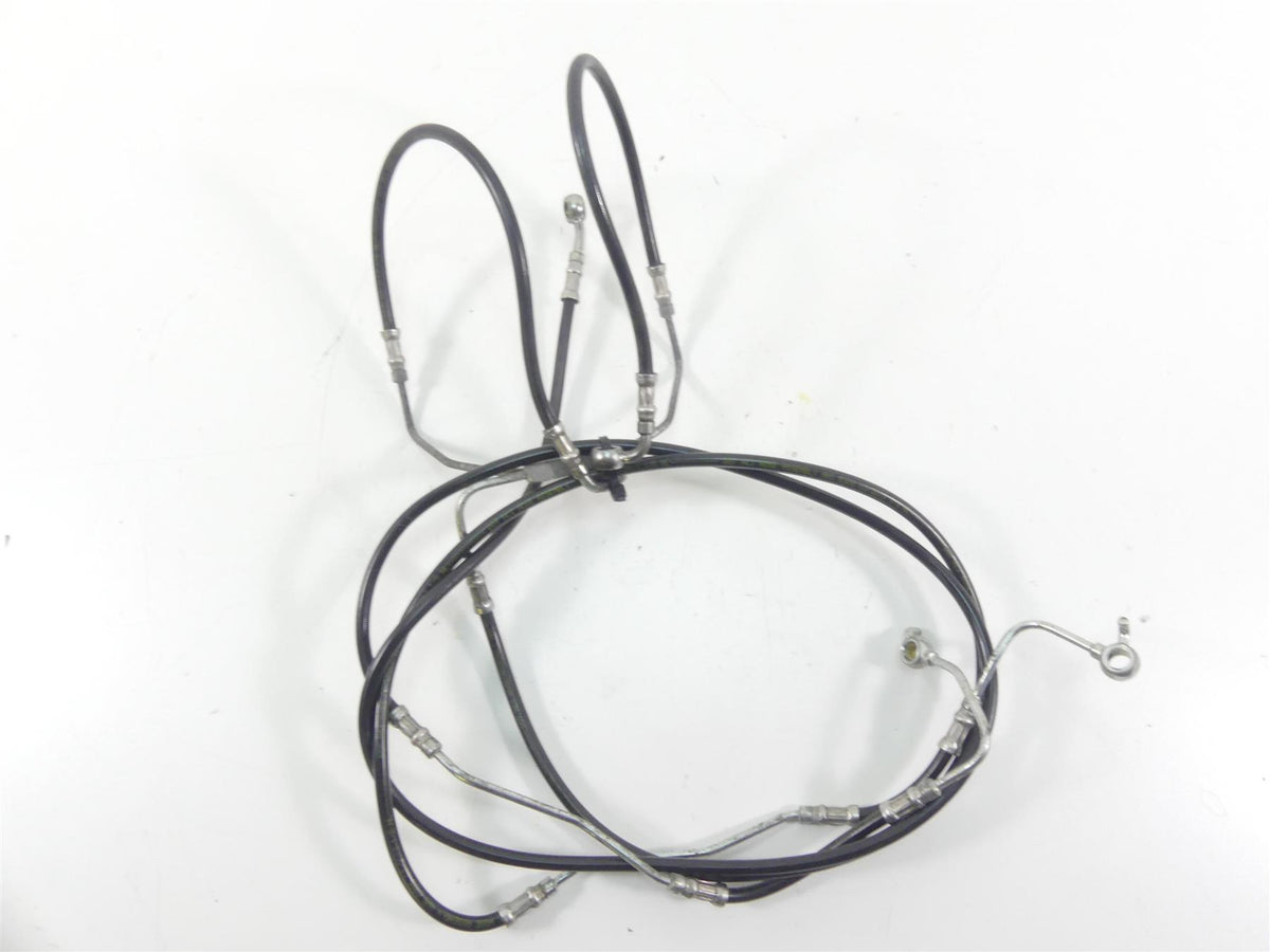 2013 Harley Touring FLHTP Electra Glide Front Abs Brake Line Hose Set 40612-09 {{ shop.shopifyCountryName }} - Mototech271