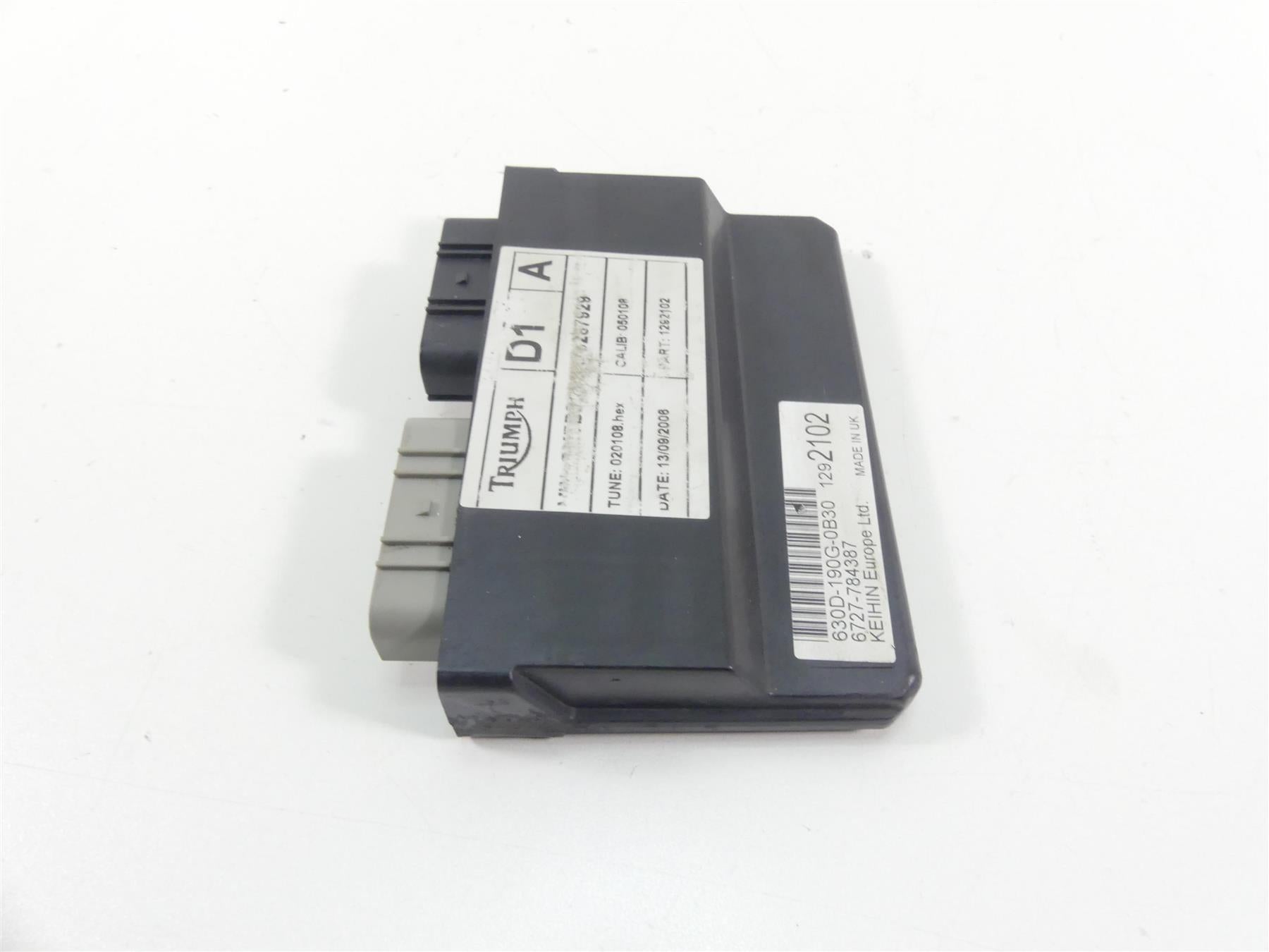 2006 Triumph Daytona 675 Keihin Cdi Ecu Ecm Engine Control Module T1292102 {{ shop.shopifyCountryName }} - Mototech271