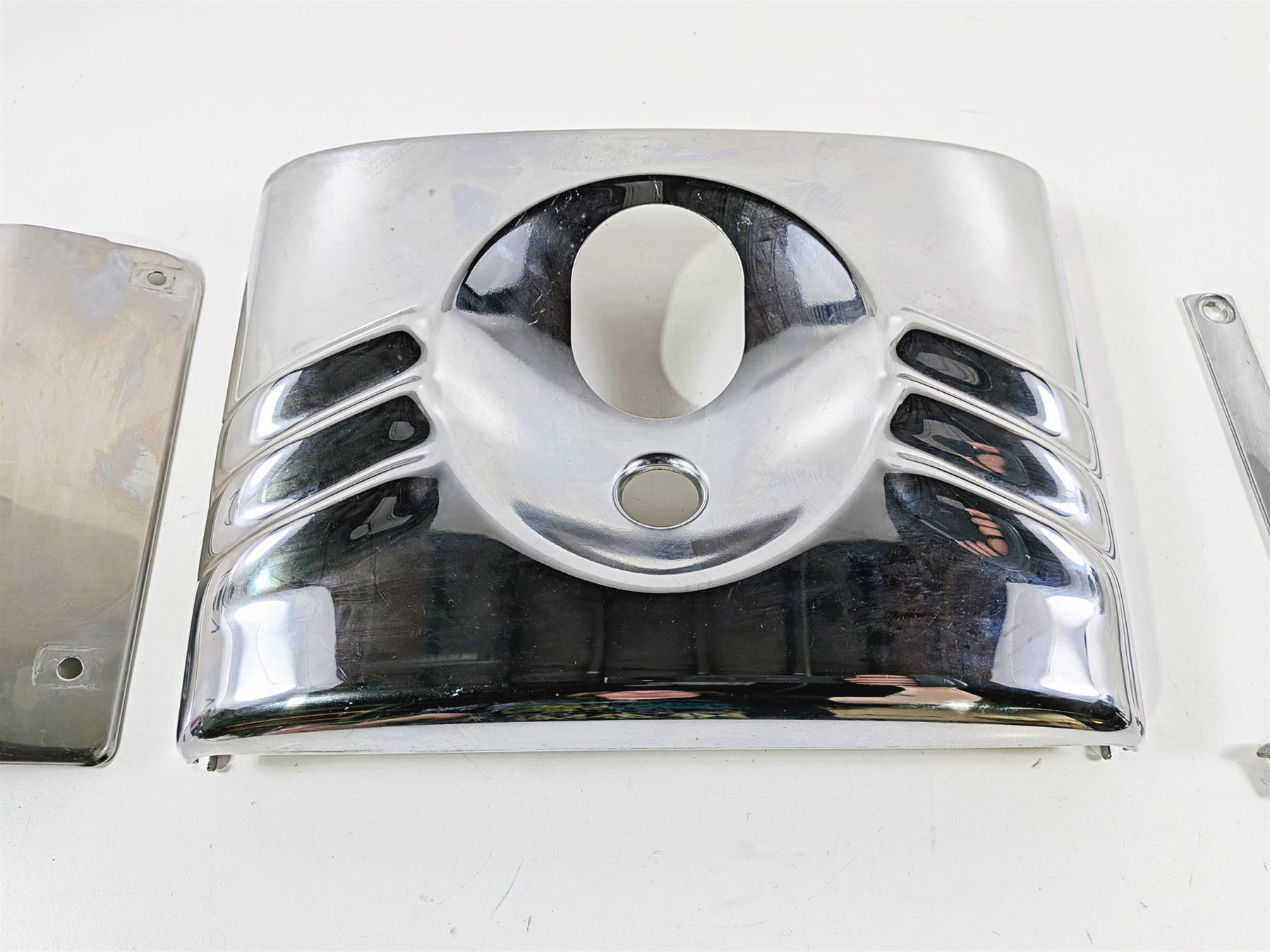 2012 Harley Softail FLSTF Fat Boy Headlight Panel Cover Set 67982-07 {{ shop.shopifyCountryName }} - Mototech271