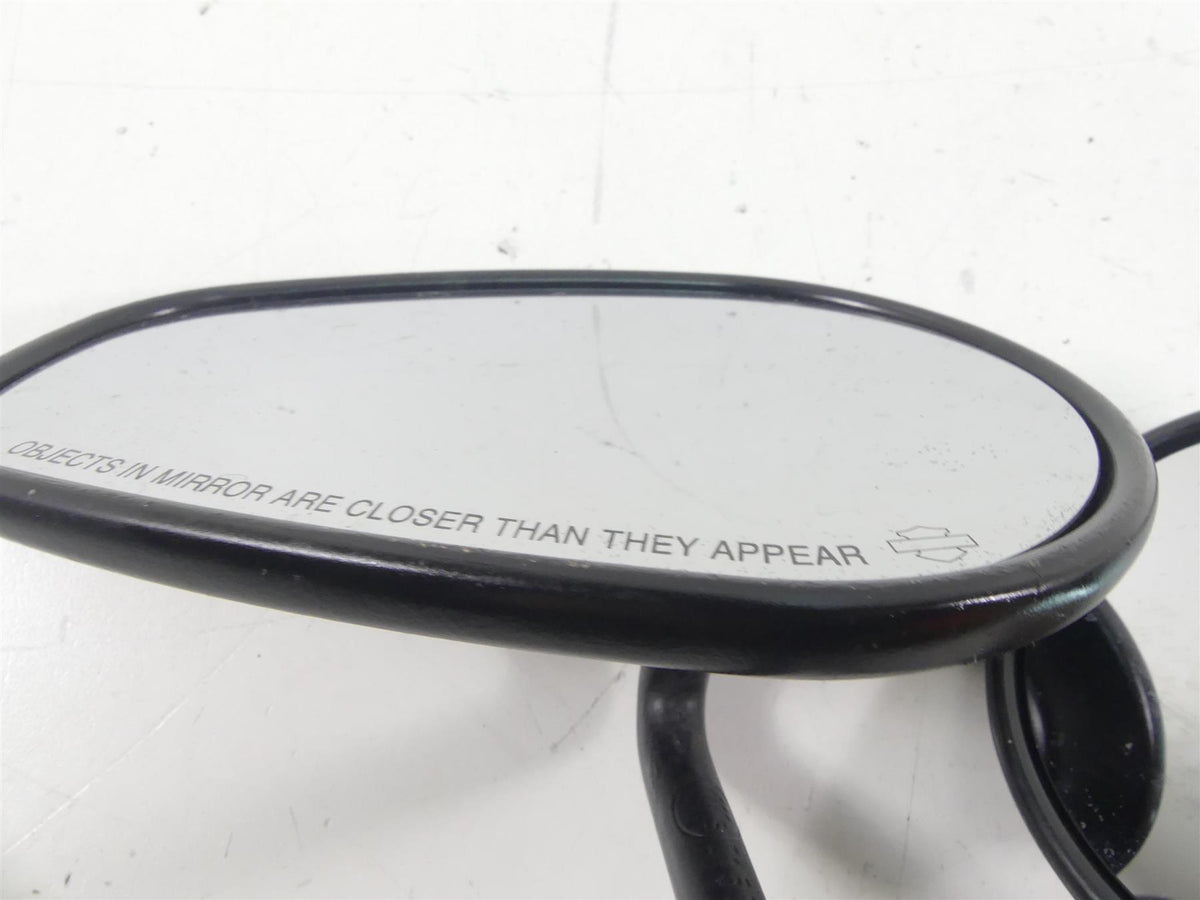 2010 Harley FXDWG Dyna Wide Glide Black Rear View Mirror Set 91909-03B 91910-03B {{ shop.shopifyCountryName }} - Mototech271