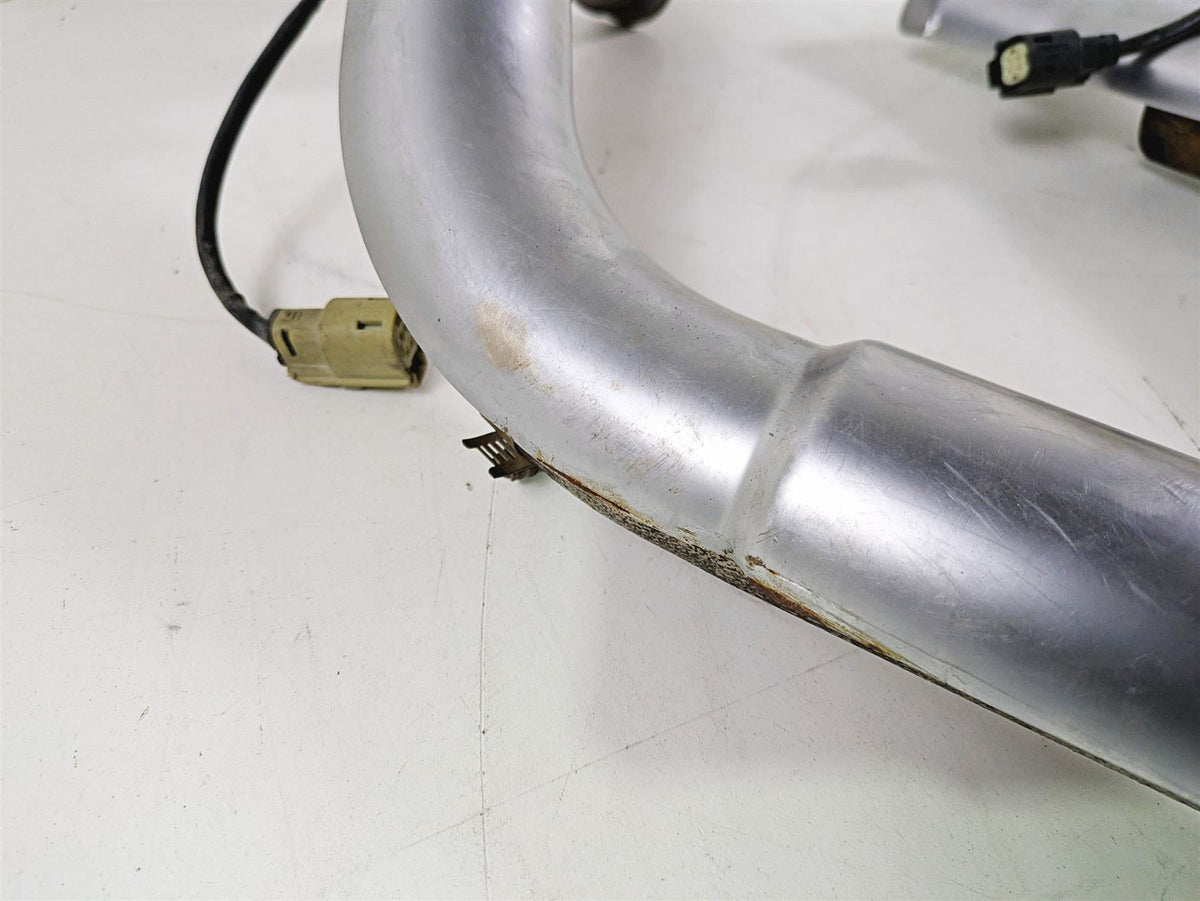 2013 Harley VRSCF Muscle Rod Stock Header Manifold Heatshield Set 65600069 {{ shop.shopifyCountryName }} - Mototech271