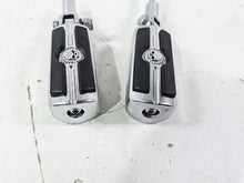 Load image into Gallery viewer, 2004 Harley Softail FLSTF Fat Boy Rear Willie G Skull Footpeg Set -Read 50370-04 | Mototech271
