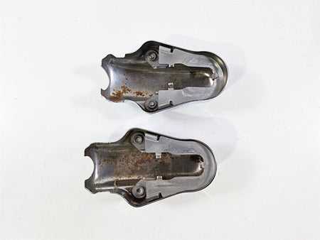 2005 Harley Softail FLSTFSE CVO Fat Boy Rear Chrome Axle Covers 44501-03 44500-03-Mototech271