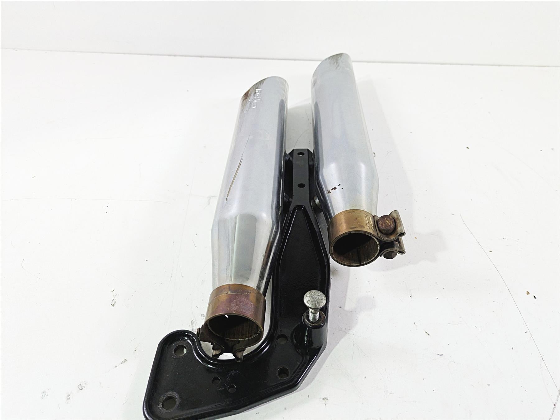 2017 Harley FLS Softail Slim Rc Components 3" SlipOn Exhaust Muffler Set RCXSC18 {{ shop.shopifyCountryName }} - Mototech271