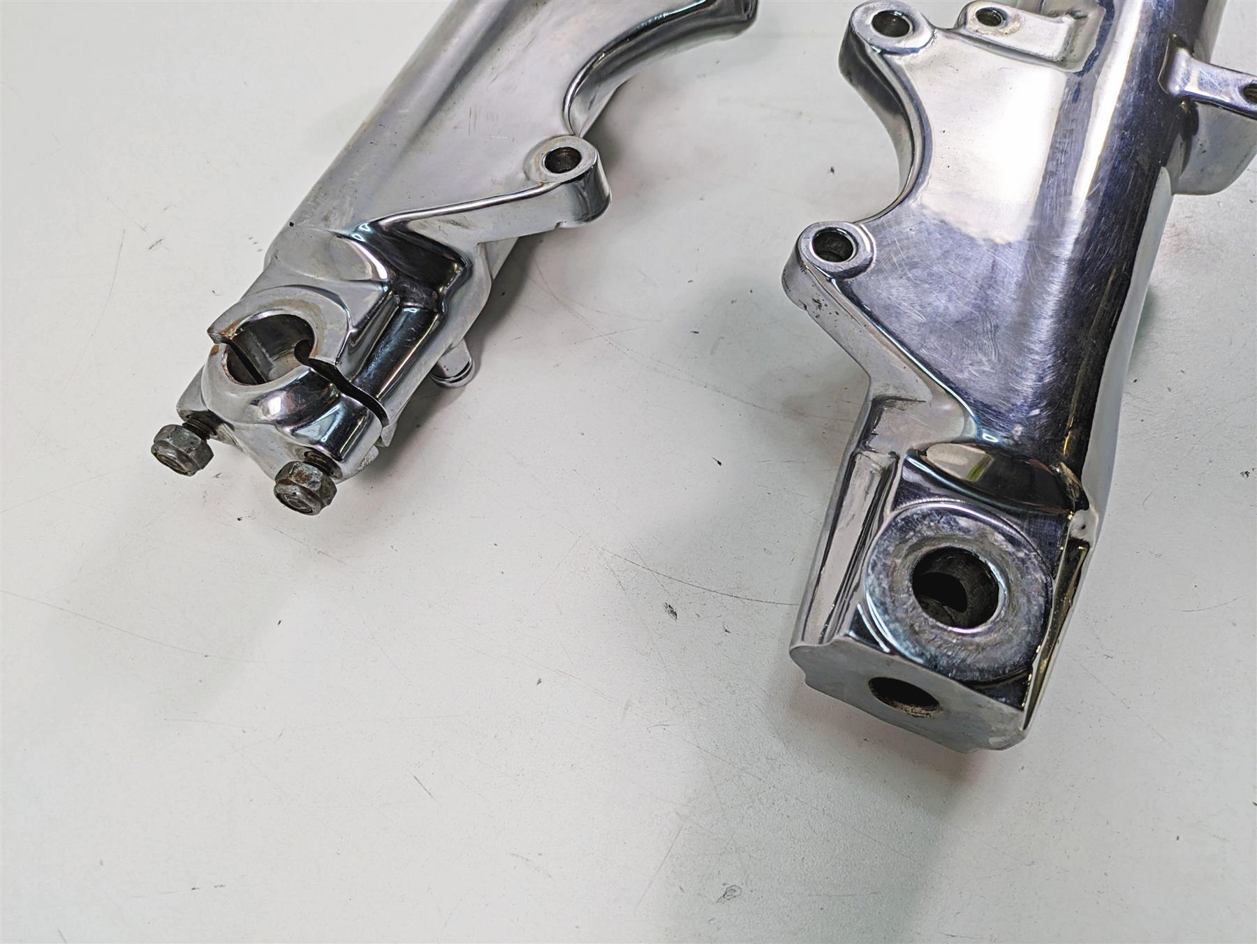 1999 Harley Touring FLHTC Electra Glide Front Chrome 41mm Forks 45833-97 {{ shop.shopifyCountryName }} - Mototech271