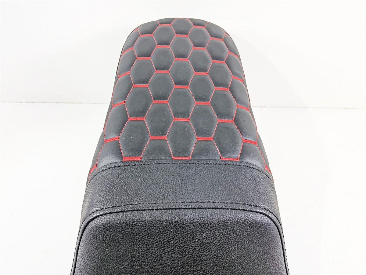 2008 Harley FXDSE CVO Dyna C.C. Rider Red Step Up Seat Saddle S11-Mototech271