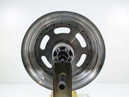 2009 Harley FXDF Dyna Fat Bob Straight 16x5 Slotted Rear Wheel Rim 40900179 {{ shop.shopifyCountryName }} - Mototech271