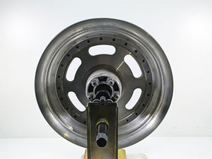 2009 Harley FXDF Dyna Fat Bob Straight 16x5 Slotted Rear Wheel Rim 40900179 | Mototech271