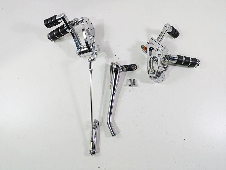 2008 Ultima Motorcycles Fat Bastard Left Right Forward Foot Control Peg Set {{ shop.shopifyCountryName }} - Mototech271