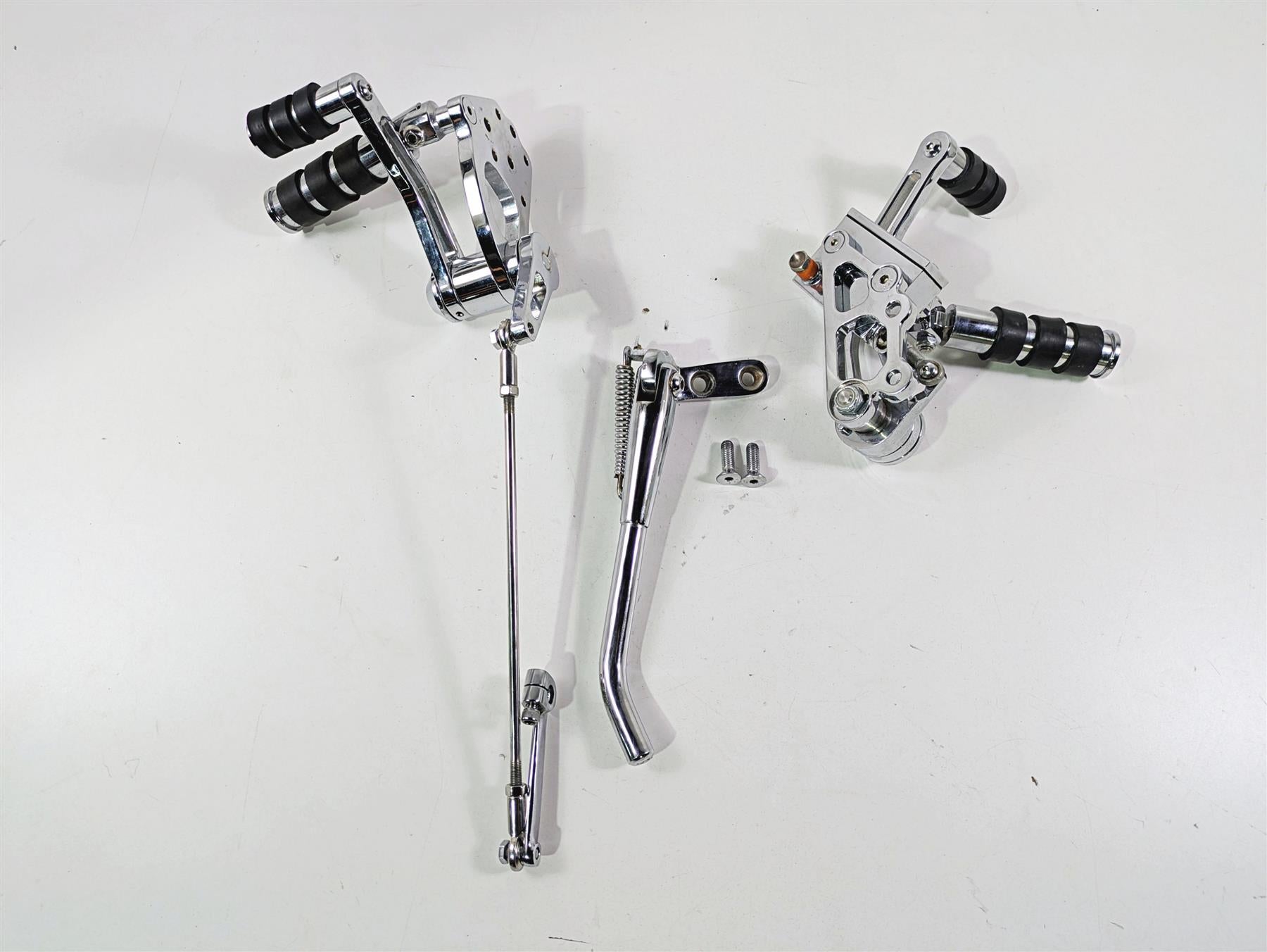 2008 Ultima Motorcycles Fat Bastard Left Right Forward Foot Control Peg Set
