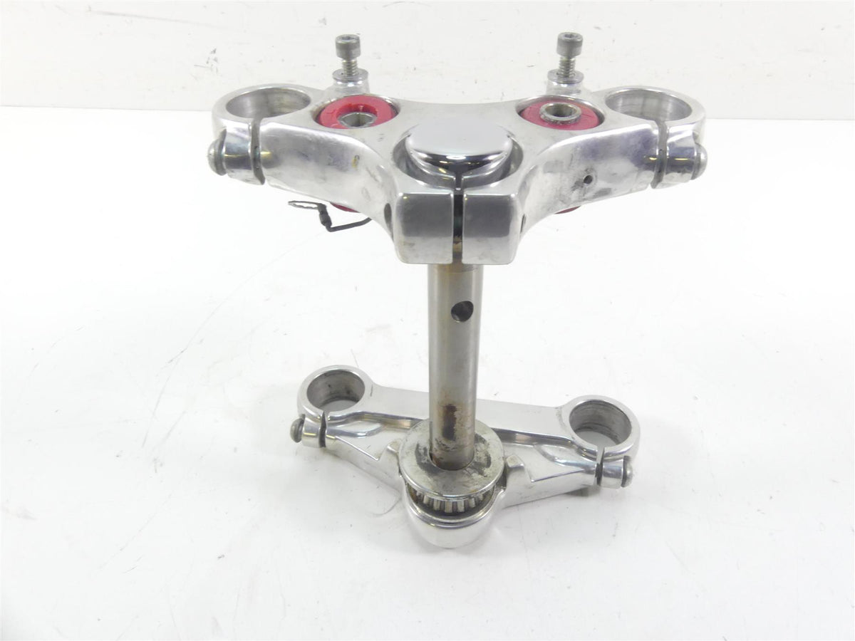 2005 Harley Dyna FXDLI Low Rider Upper Lower 39mm Triple Tree Set 47668-90B {{ shop.shopifyCountryName }} - Mototech271