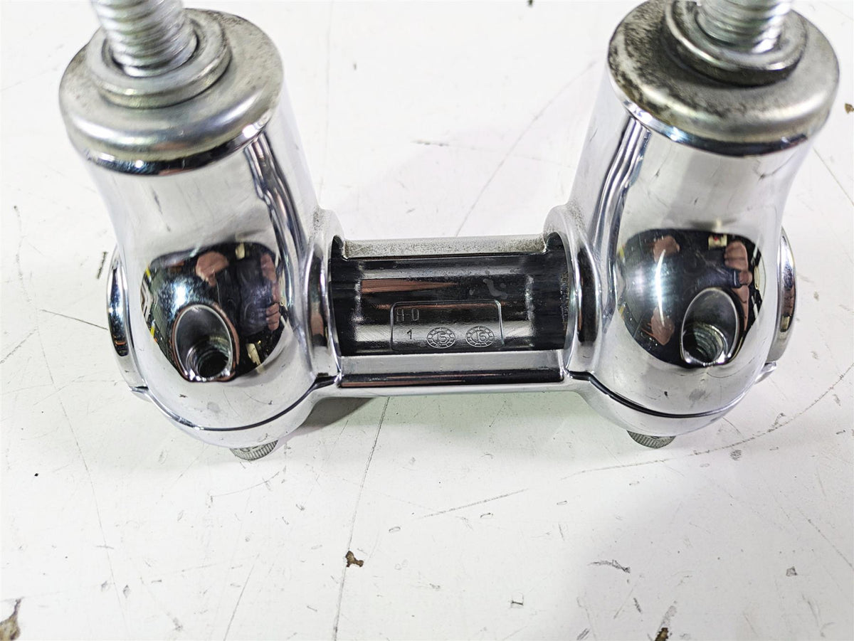 2016 Harley FLSTC Softail Heritage Handlebar Chrome Riser Set 55984-07 {{ shop.shopifyCountryName }} - Mototech271