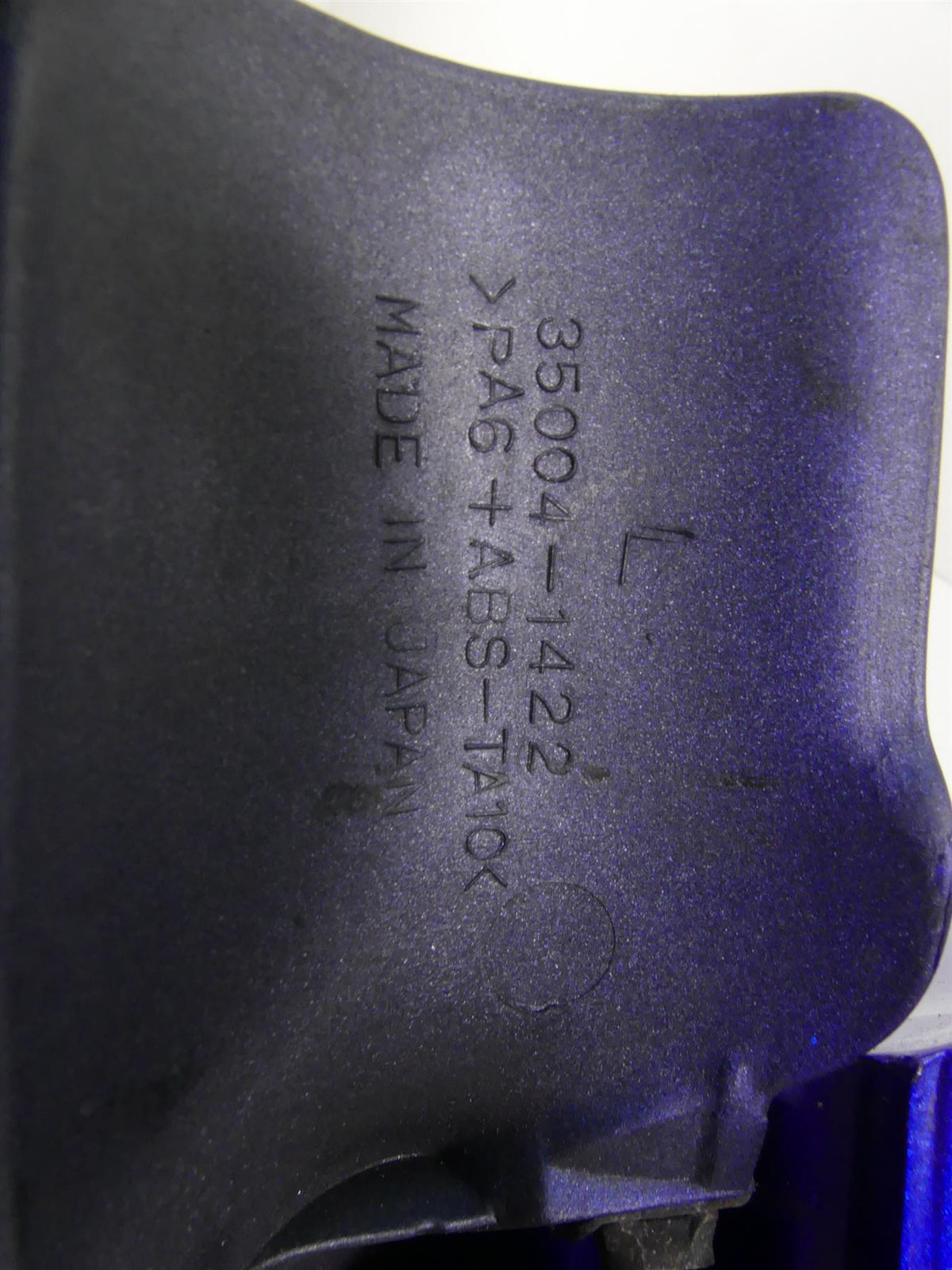 2001 Kawasaki ZX600J2 ZX6R Ninja Front Oem Blue Fender 35004-1421 {{ shop.shopifyCountryName }} - Mototech271