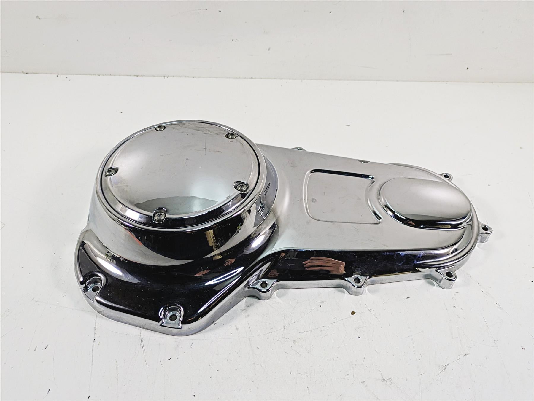 2014 Harley Touring FLHTK Electra Glide Outer Primary Clutch Cover 60685-07A {{ shop.shopifyCountryName }} - Mototech271