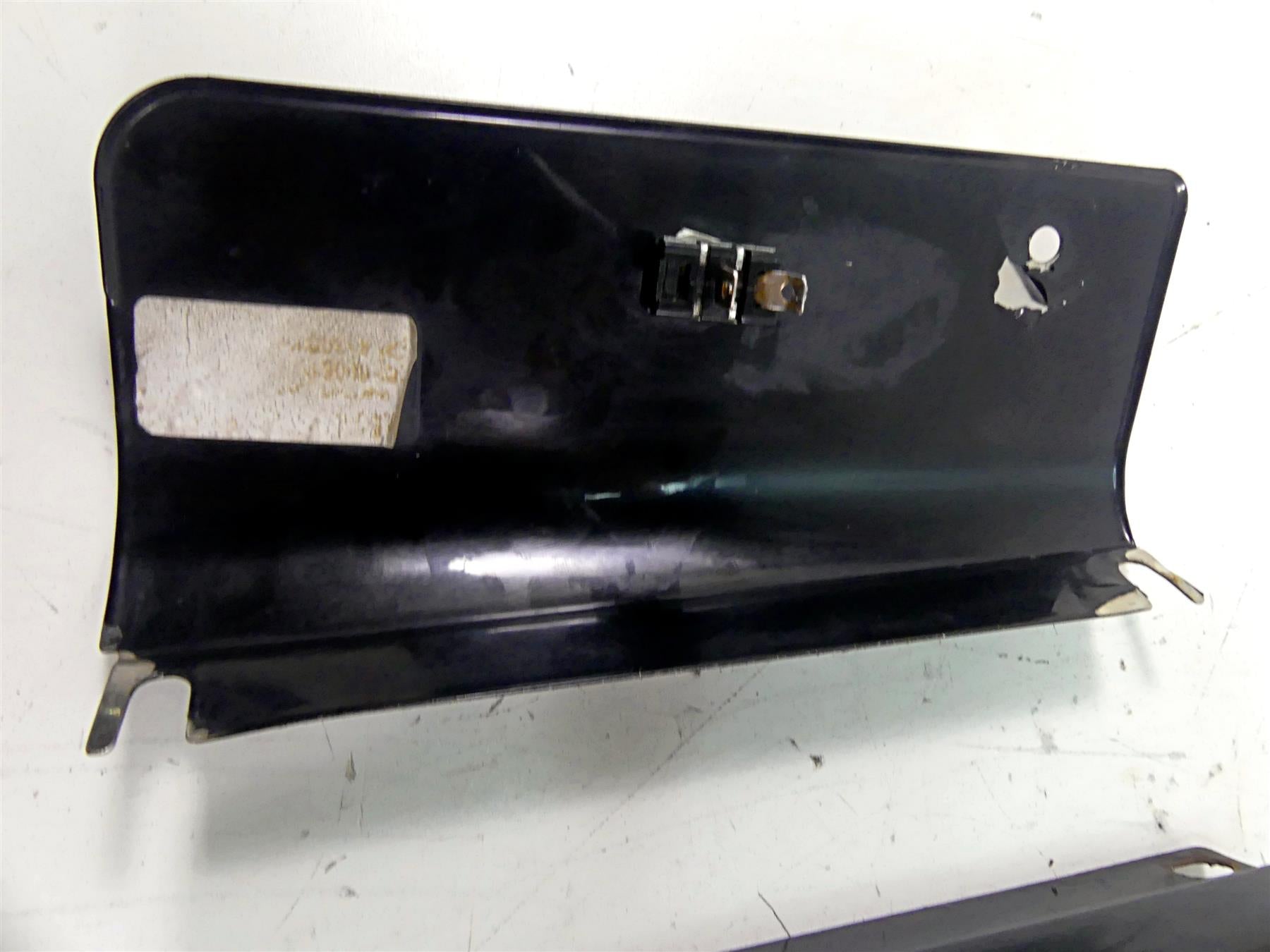 2013 Harley Softail FLSTFB Fat Boy Lo Headlight Fork Cover Panel Set 67987-10BHP {{ shop.shopifyCountryName }} - Mototech271