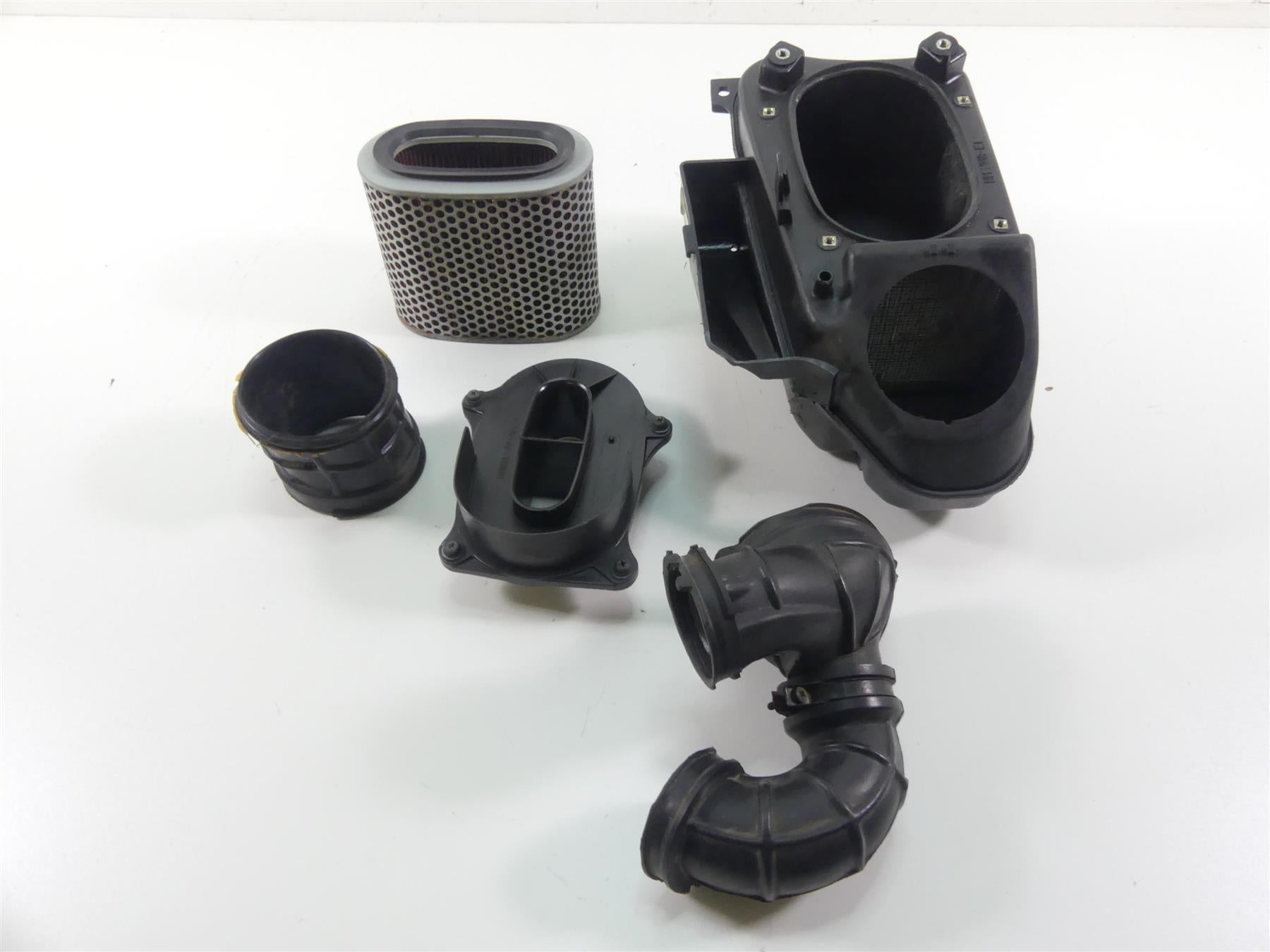 1998 Honda Shadow VT1100T Air Box Filter Cleaner Breather & Tubes 17210-MM8-010 {{ shop.shopifyCountryName }} - Mototech271