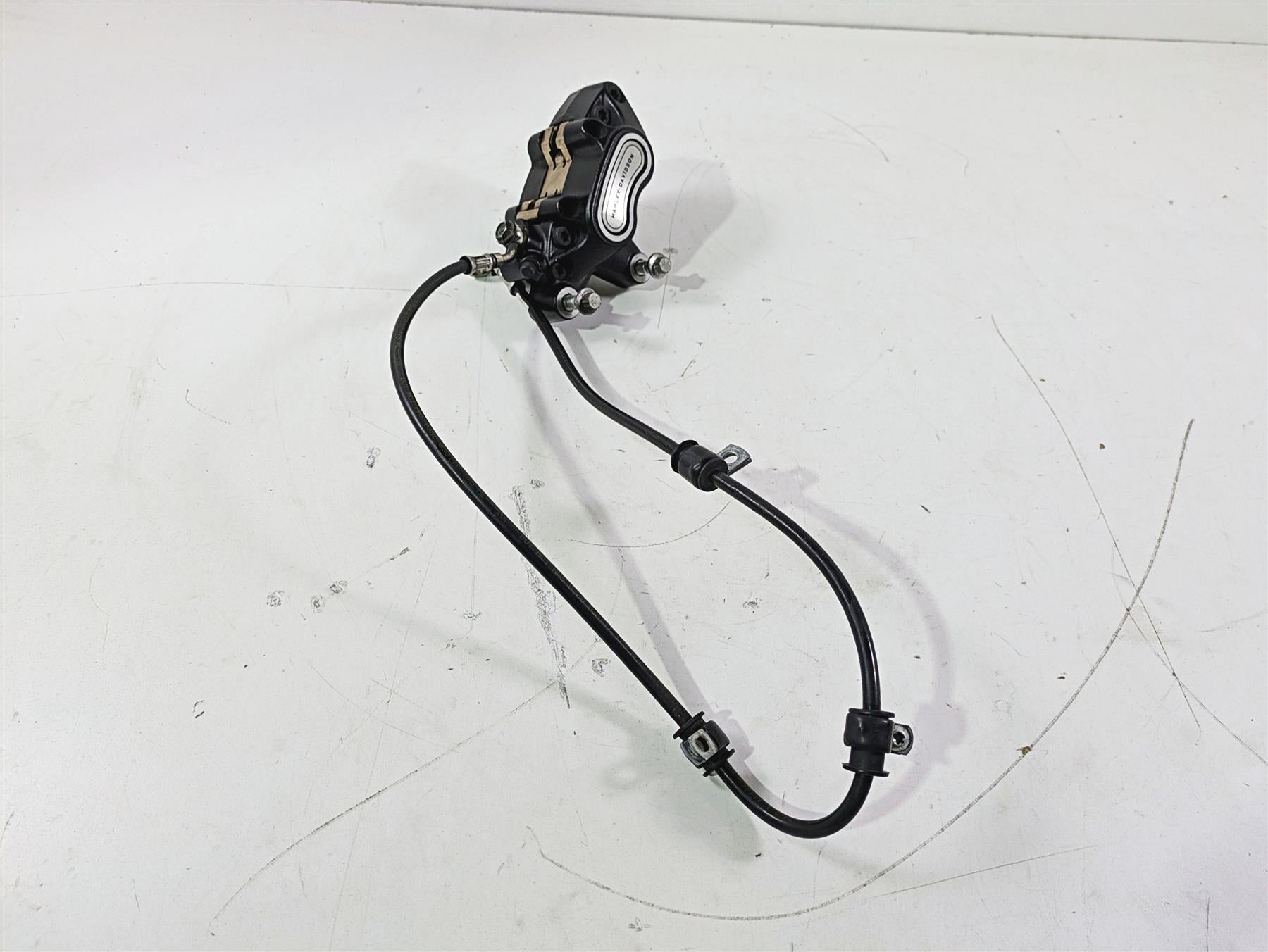 2017 Harley FLS Softail Slim Front Brake Caliper + Line Hose 41300095 {{ shop.shopifyCountryName }} - Mototech271