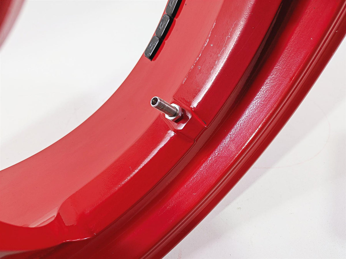 2019 Ducati Supersport 939 S Straight Red Rear Wheel Rim 17x5.5 50211941AB {{ shop.shopifyCountryName }} - Mototech271