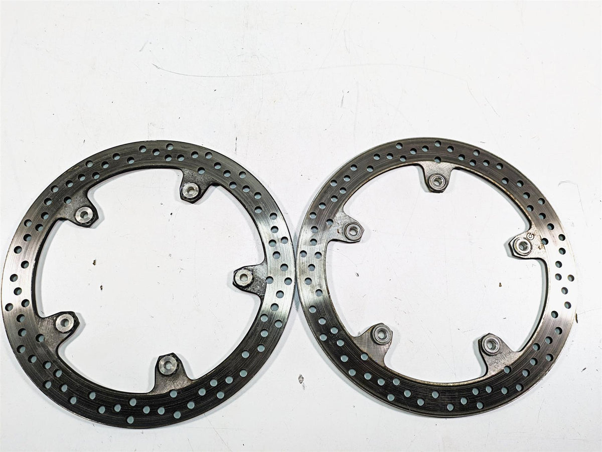 2016 BMW R1200R K53 Front Brembo Brake Disc Rotor 320mm Set 34118526575 {{ shop.shopifyCountryName }} - Mototech271