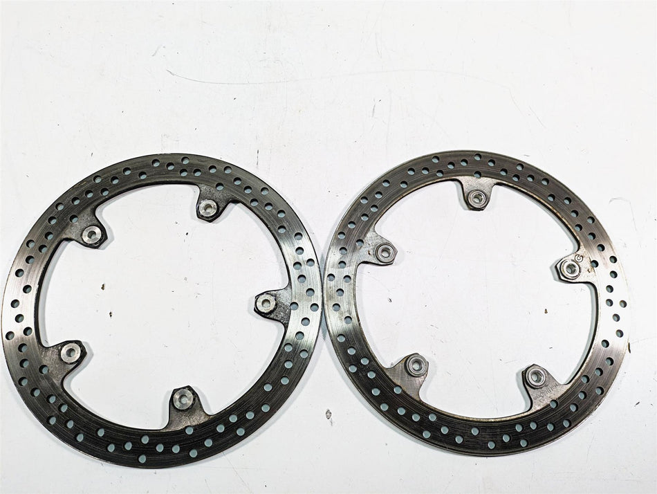 2016 BMW R1200R K53 Front Brembo Brake Disc Rotor 320mm Set 34118526575 {{ shop.shopifyCountryName }} - Mototech271