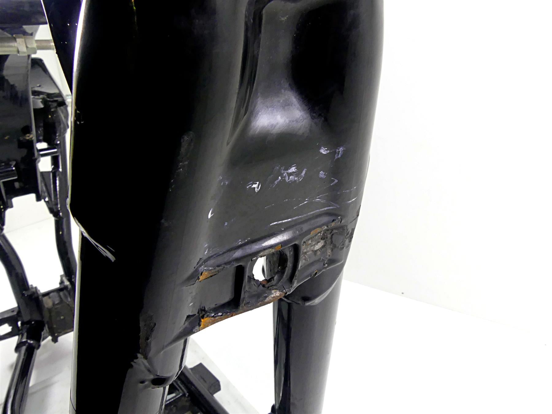 2010 Harley FXDF Dyna Fat Bob Straight Main Frame Chassis With Clean Texas Title 47760-10A {{ shop.shopifyCountryName }} - Mototech271