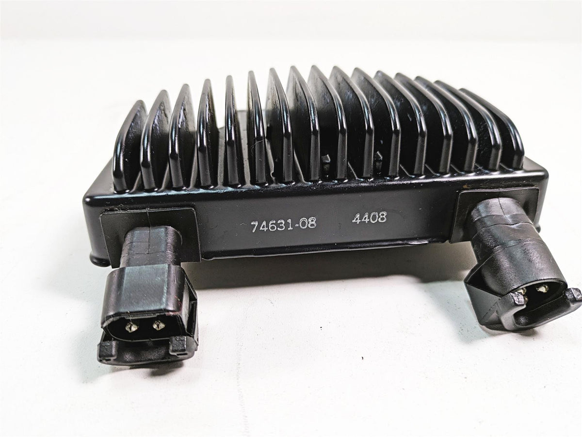2009 Harley FXDF Dyna Fat Bob Rectifier Voltage Regulator + Cover 74631-08A {{ shop.shopifyCountryName }} - Mototech271