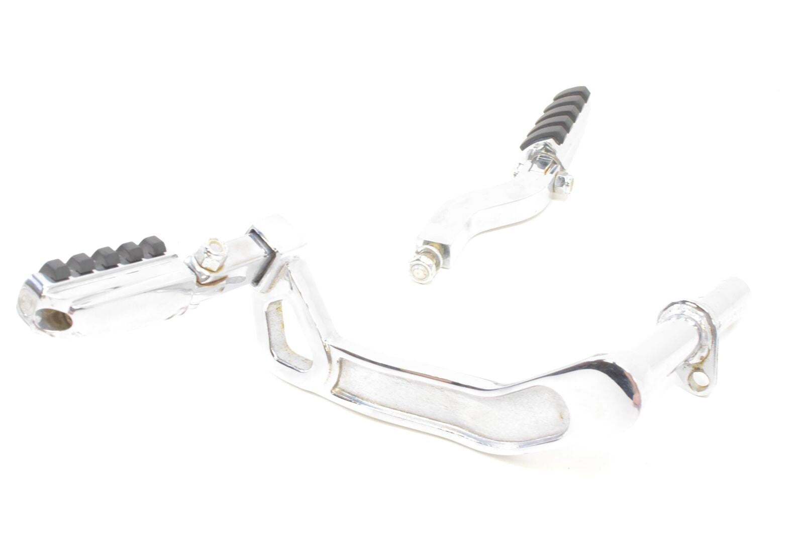 2000 Harley Dyna FXD Super Glide Chrome Forward Foot Peg Shifter Brake Pedal Set {{ shop.shopifyCountryName }} - Mototech271