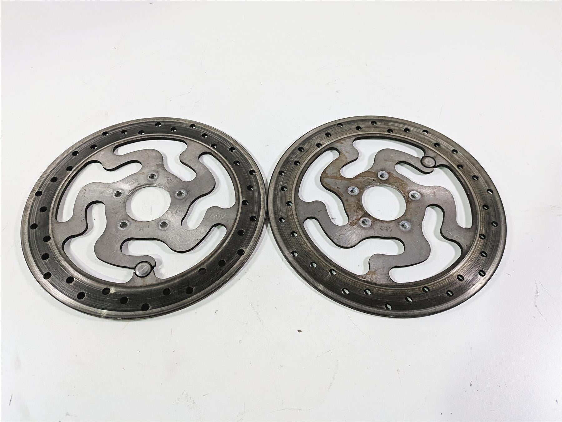 2010 Harley Touring FLHX Street Glide Front Brake Disc Rotor Set 41809-08A {{ shop.shopifyCountryName }} - Mototech271