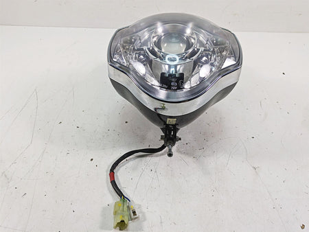 2014 Moto Guzzi California 1400 T Headlight Head Light Lamp & Mounts 887453 {{ shop.shopifyCountryName }} - Mototech271