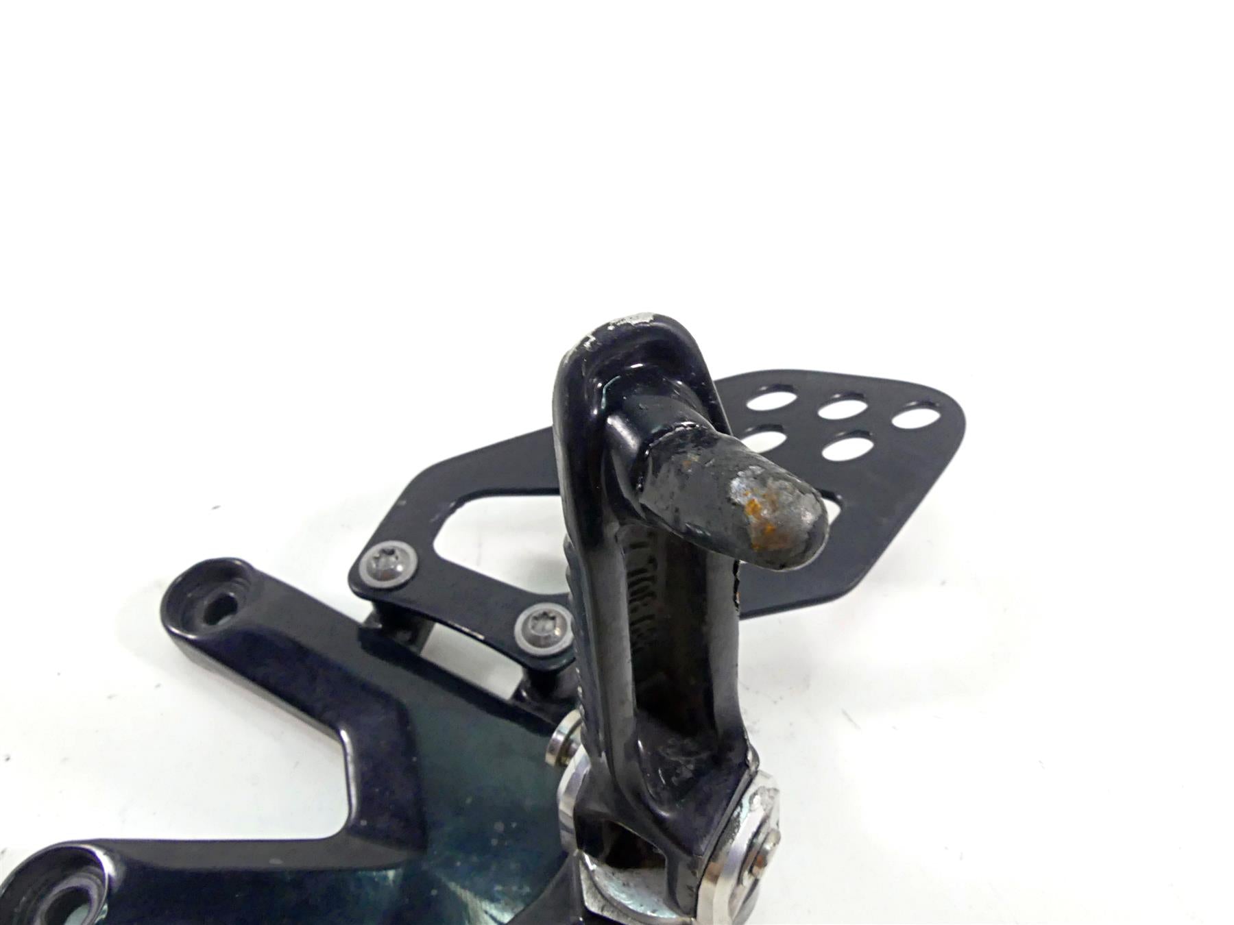 2013 BMW S1000RR K46 Left Front Foot Peg Set & Shifter Shift Lever 46717708573 {{ shop.shopifyCountryName }} - Mototech271