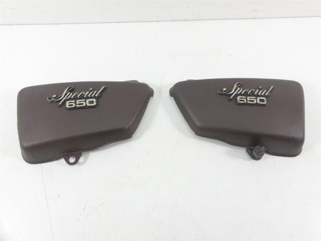 1978 Yamaha XS650 SE Special Left Right Side Cover Set 4N9-21721-00-6G {{ shop.shopifyCountryName }} - Mototech271