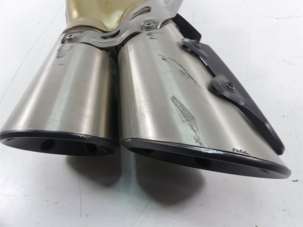 2015 Ducati Diavel Carbon Red Oem Exhaust Muffler Pipe Silencer Damper 57322021B {{ shop.shopifyCountryName }} - Mototech271