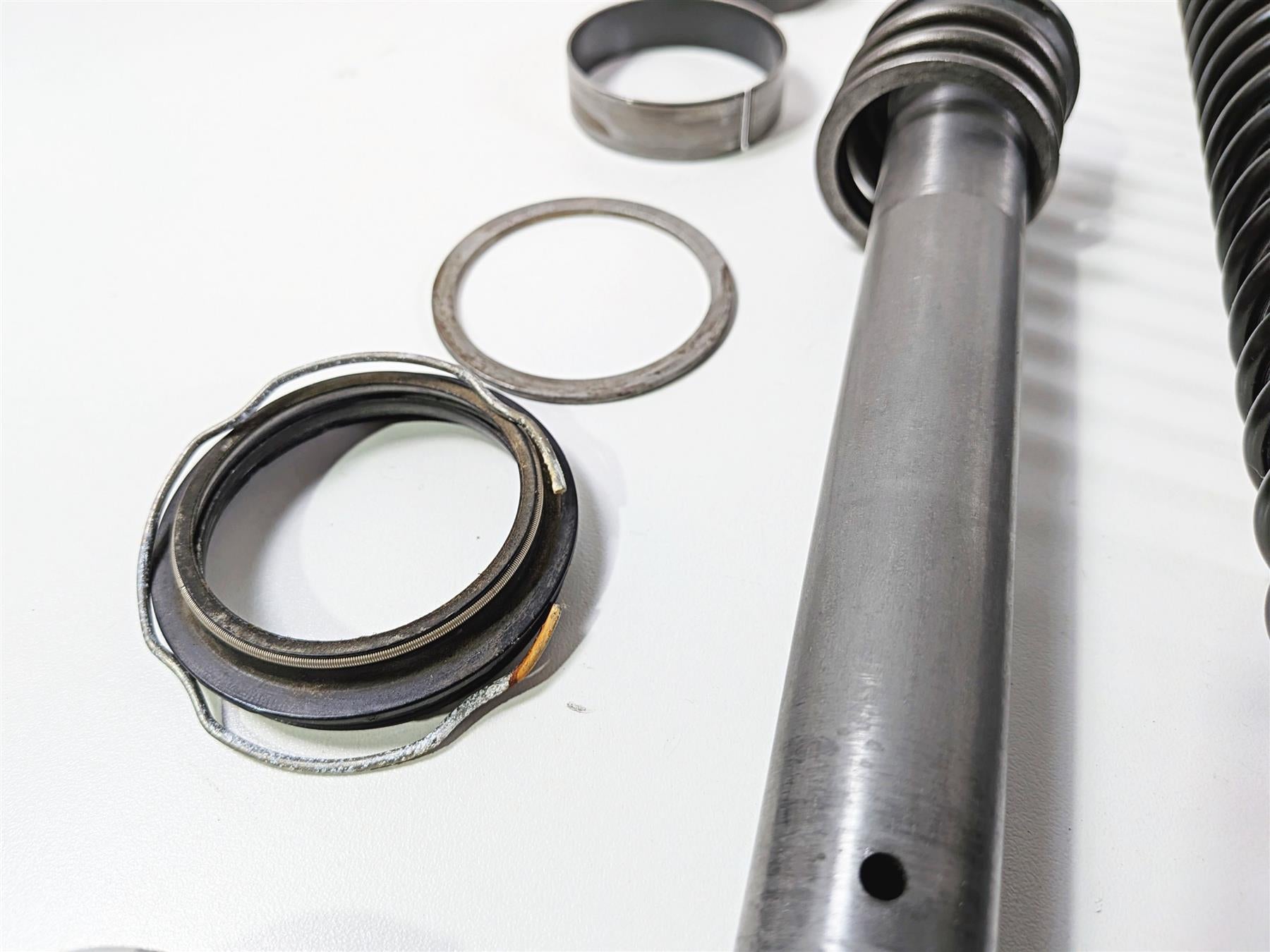 2006 Harley Davidson Dyna FXDBI Street Bob Front Fork Internals Set 46608-06B {{ shop.shopifyCountryName }} - Mototech271
