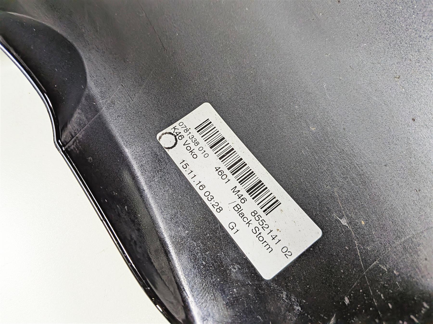 2017 BMW S1000RR K46 Front Fender In Color Black Storm 8552141 46617715964 {{ shop.shopifyCountryName }} - Mototech271