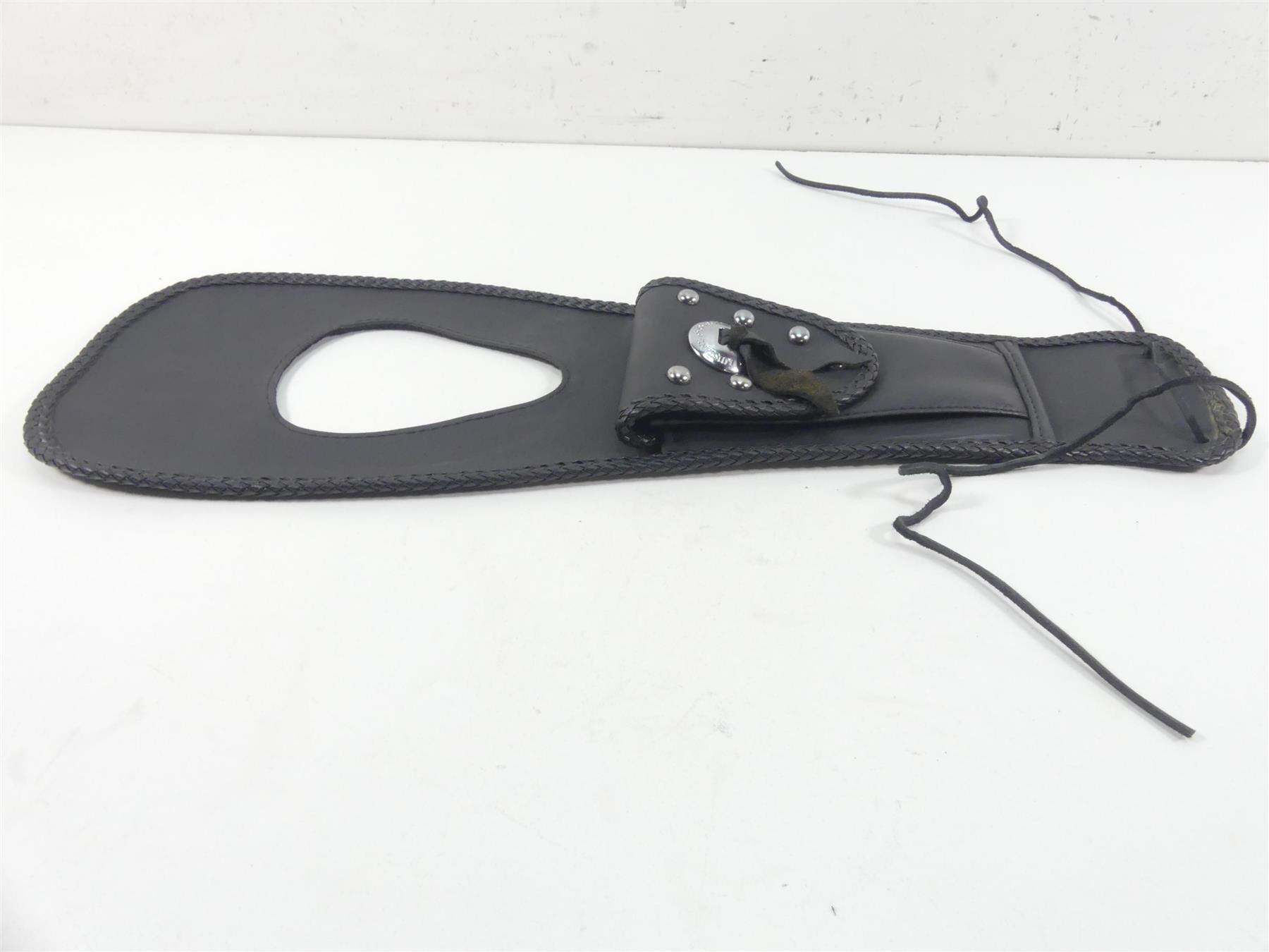 2002 Honda VTX1800 C Mustang Motorcycle Upper Tank Leather Cover 93345 {{ shop.shopifyCountryName }} - Mototech271