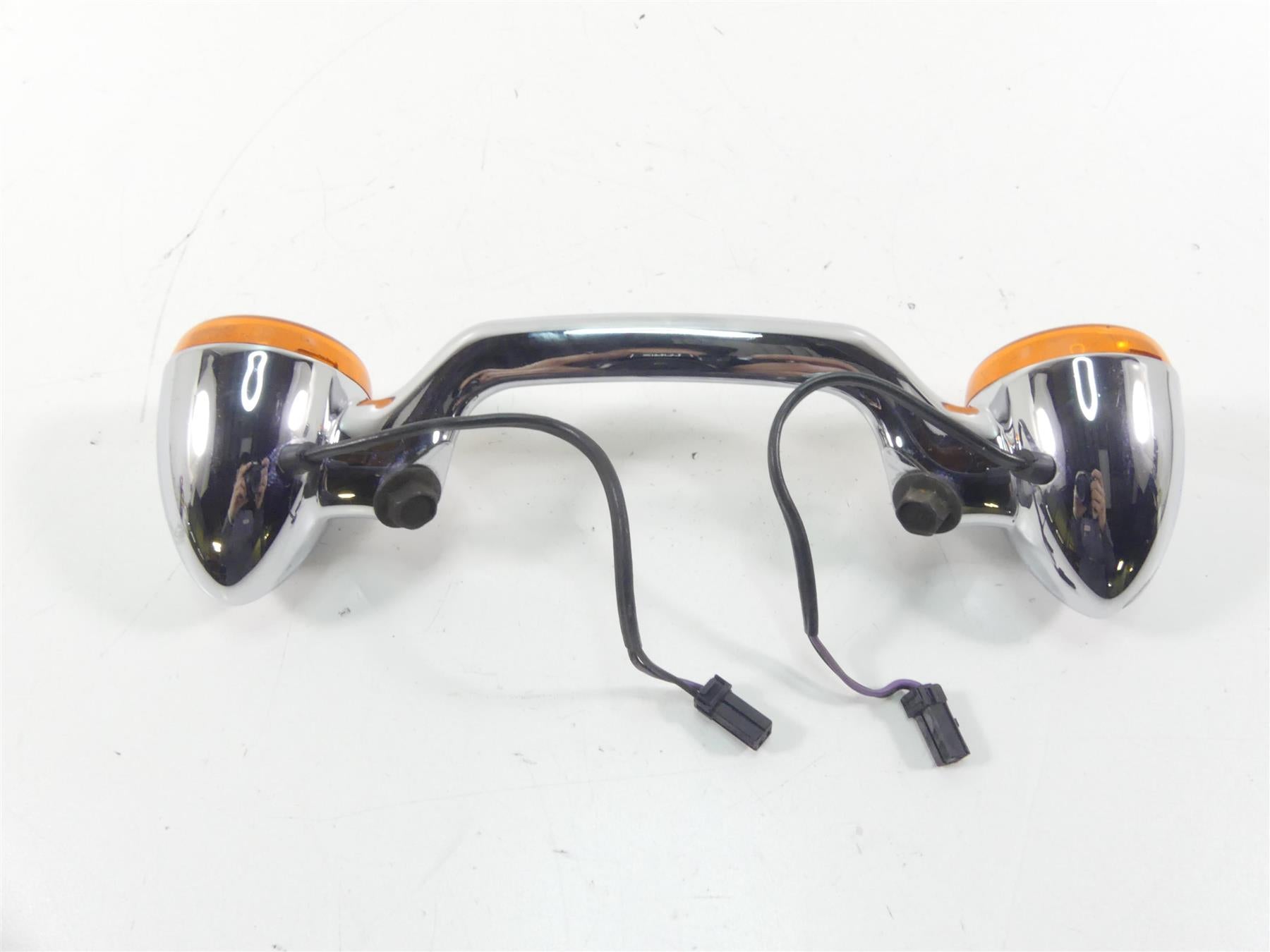 2005 Harley Touring FLHRSI Road King Rear Blinker Turn Signal Bar Set 68508-04 {{ shop.shopifyCountryName }} - Mototech271