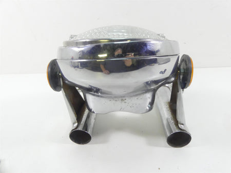1980 Honda CB750C Custom Headlight Head Light & Mounts 61301-461- 61301-460-000 {{ shop.shopifyCountryName }} - Mototech271