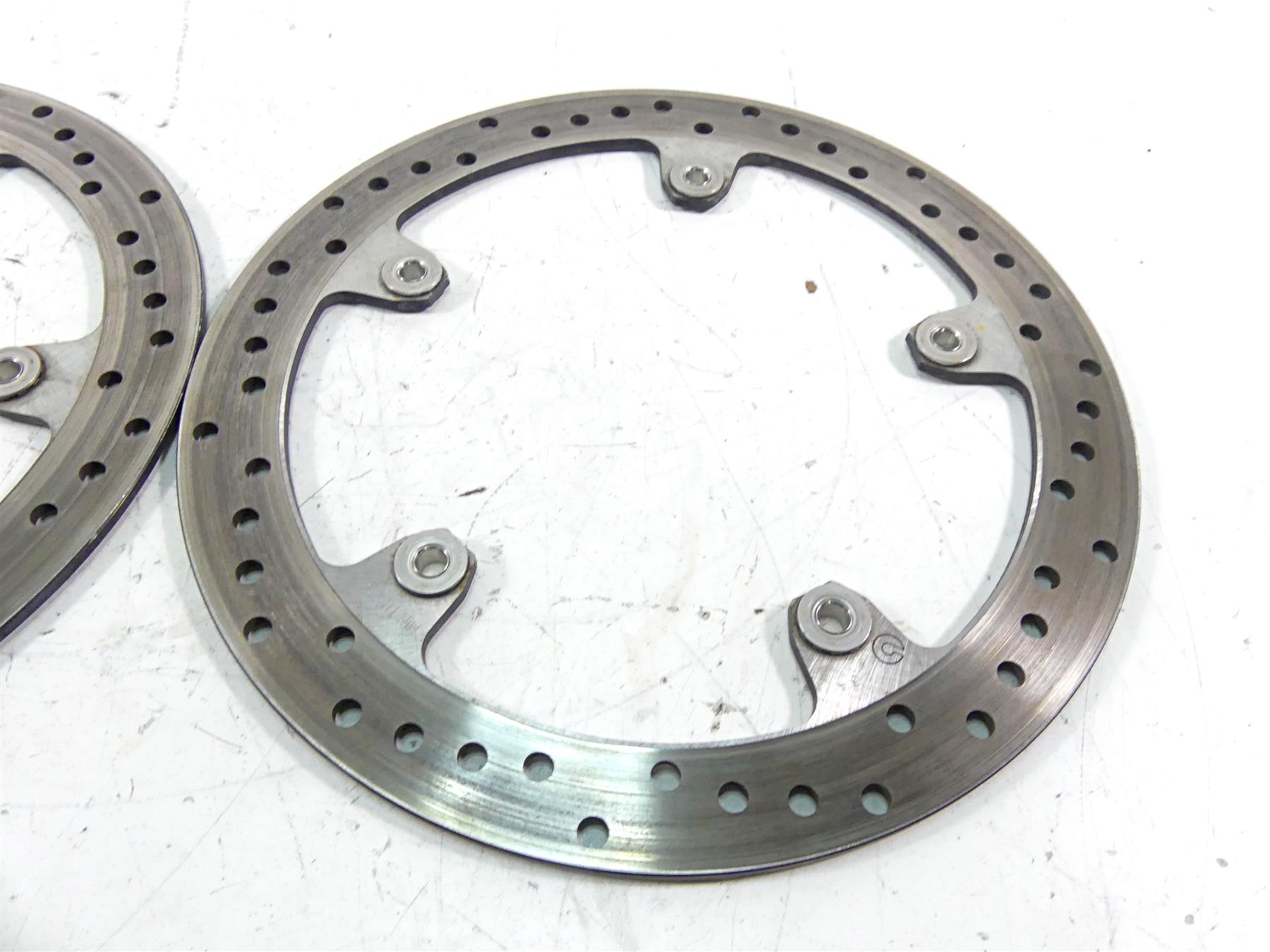 2018 BMW S1000RR K46 Front Brembo Brake Rotors Disc Set 320Mm 34117723493 {{ shop.shopifyCountryName }} - Mototech271