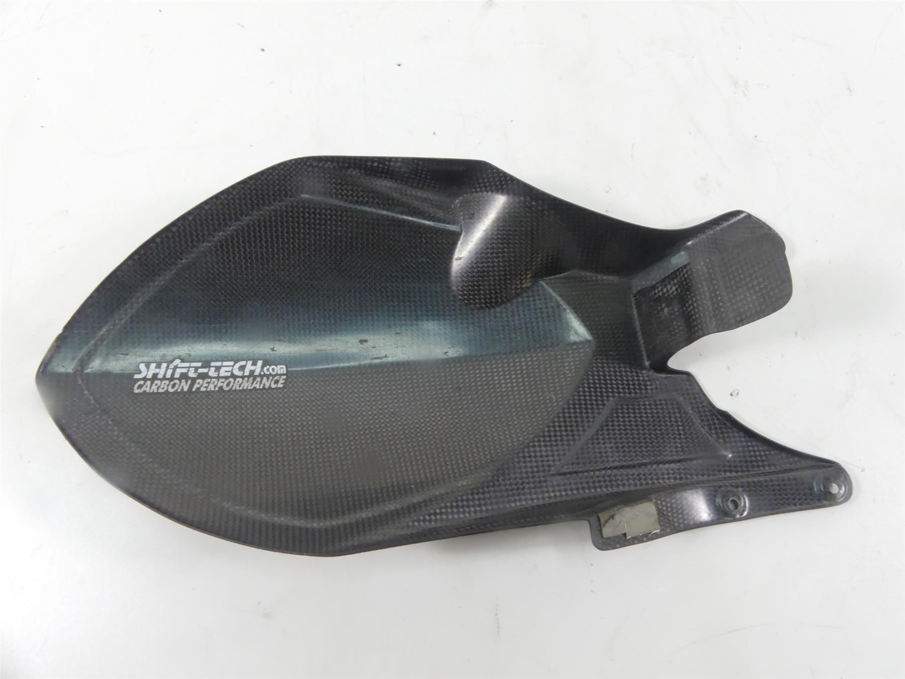 2008 Ducati 1098 S Rear Shift-Tech Carbon Fiber Fender Mudflap {{ shop.shopifyCountryName }} - Mototech271