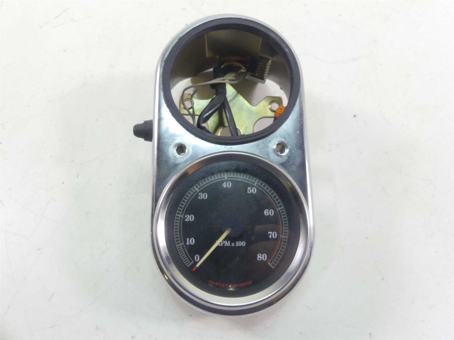 2000 Harley Dyna FXR4 CVO Super Glide Tachometer Trim Panel Cover Set 67042-99 {{ shop.shopifyCountryName }} - Mototech271