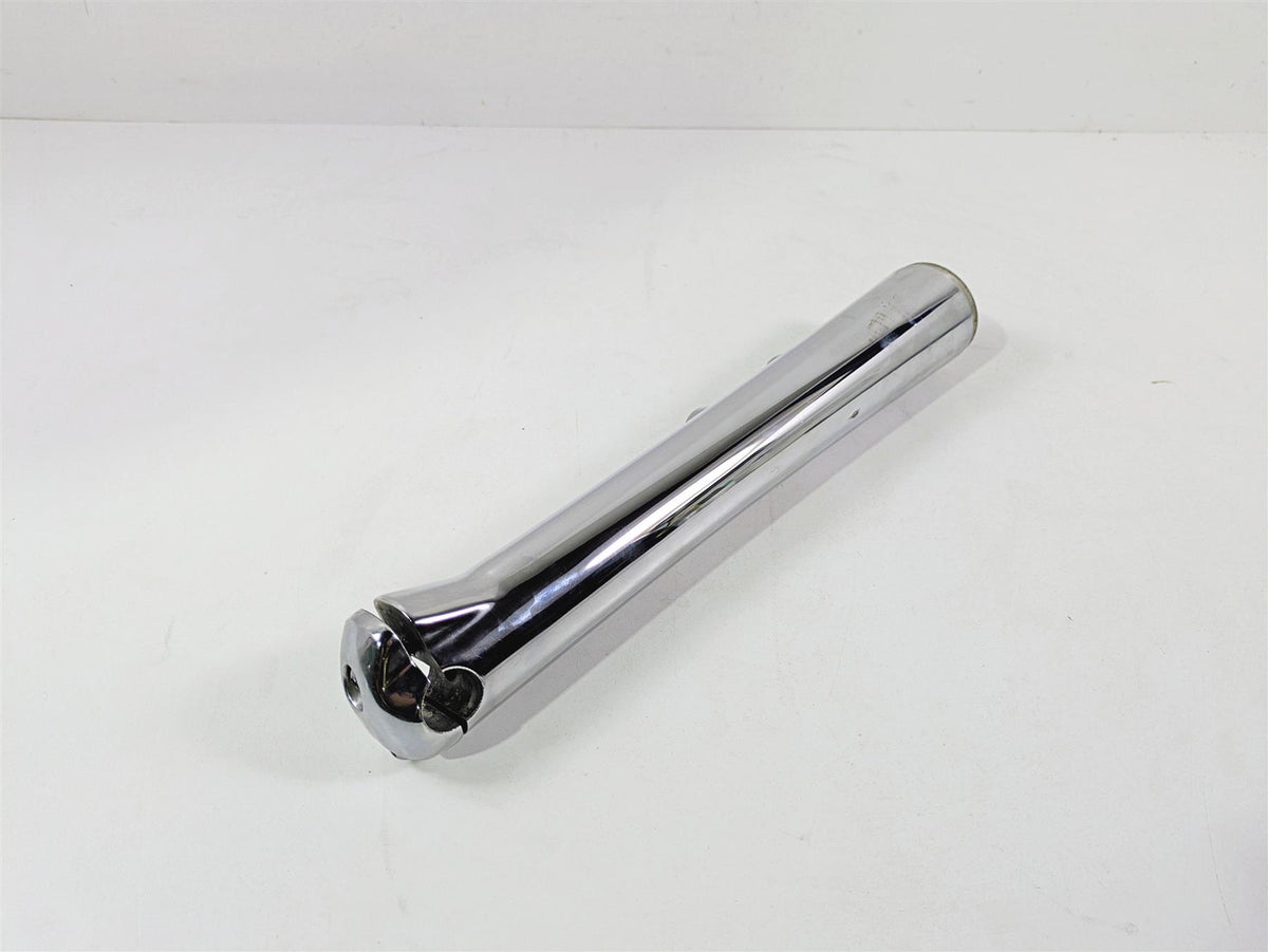 2004 Harley Softail FXSTDI Deuce Right Lower Chrome Fork Tube Slider 46068-00 {{ shop.shopifyCountryName }} - Mototech271