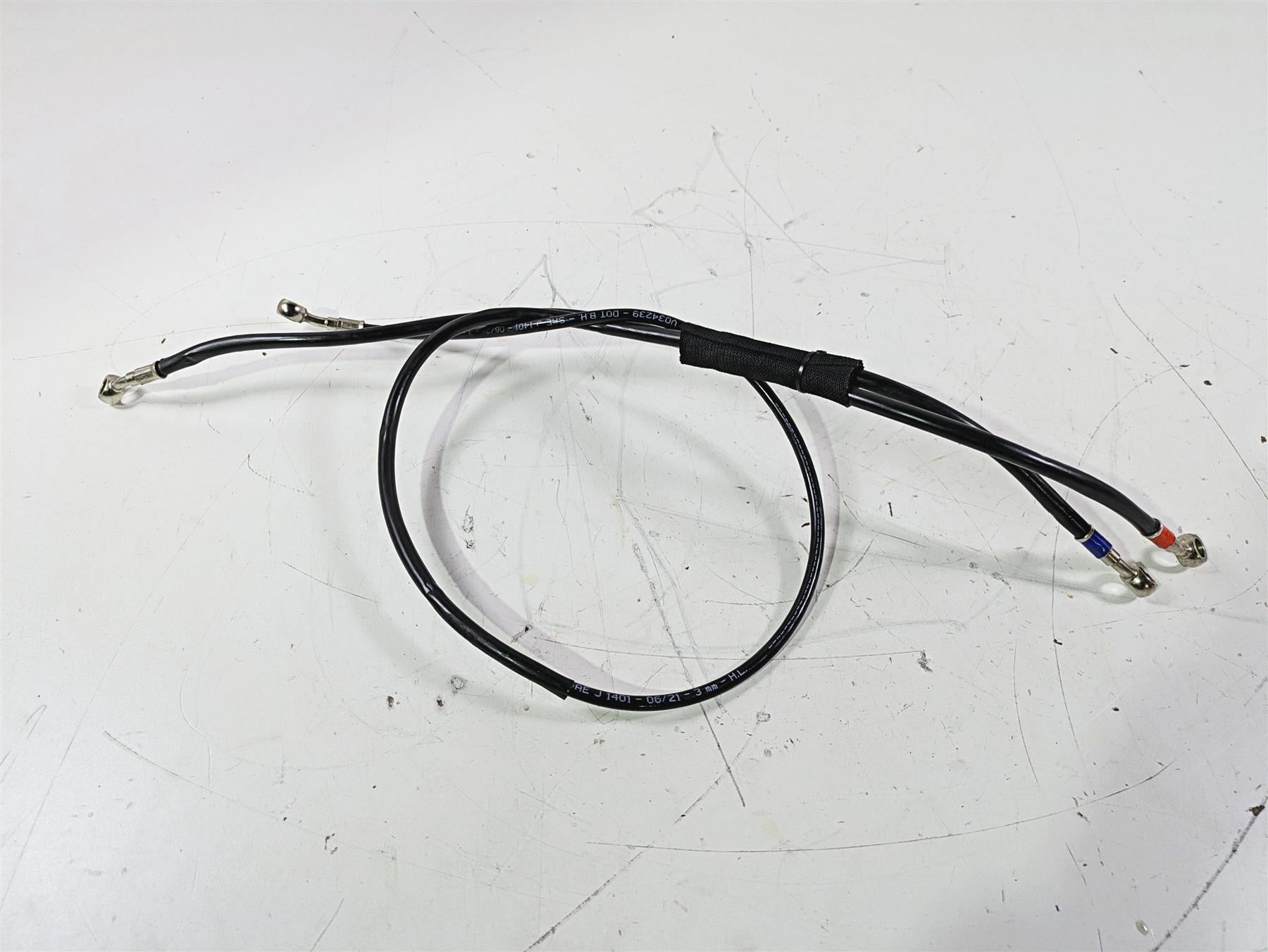 2022 MV Agusta F3 800 Rosso Rear Abs Brake Line Hose Set {{ shop.shopifyCountryName }} - Mototech271